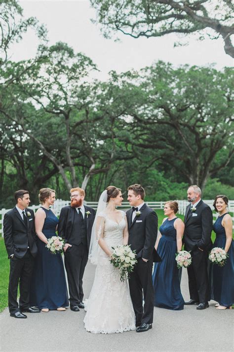 navy and black wedding